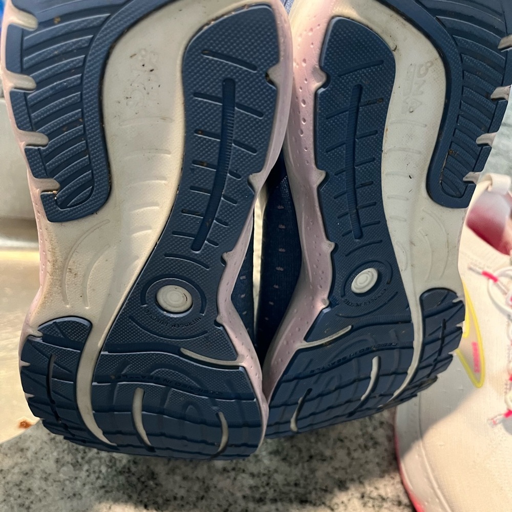 COPY - COPY - Brooks Glycerin 20 Blue Knit Running Gym Shoes Sneakers Womens Si… - Picture 3 of 8